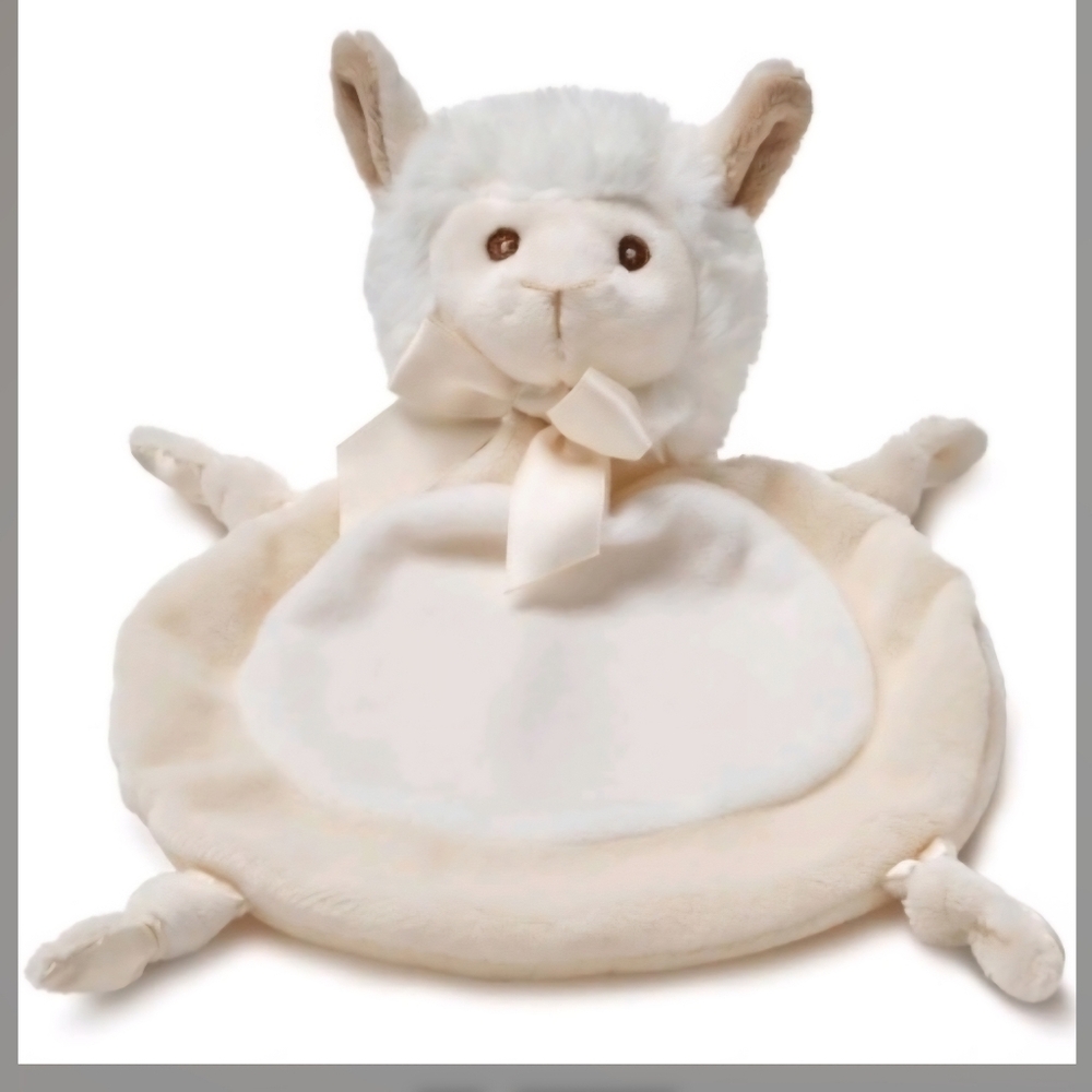 Bearington Baby Wee ALMA 7" MINI SECURITY BLANKET PLUSH